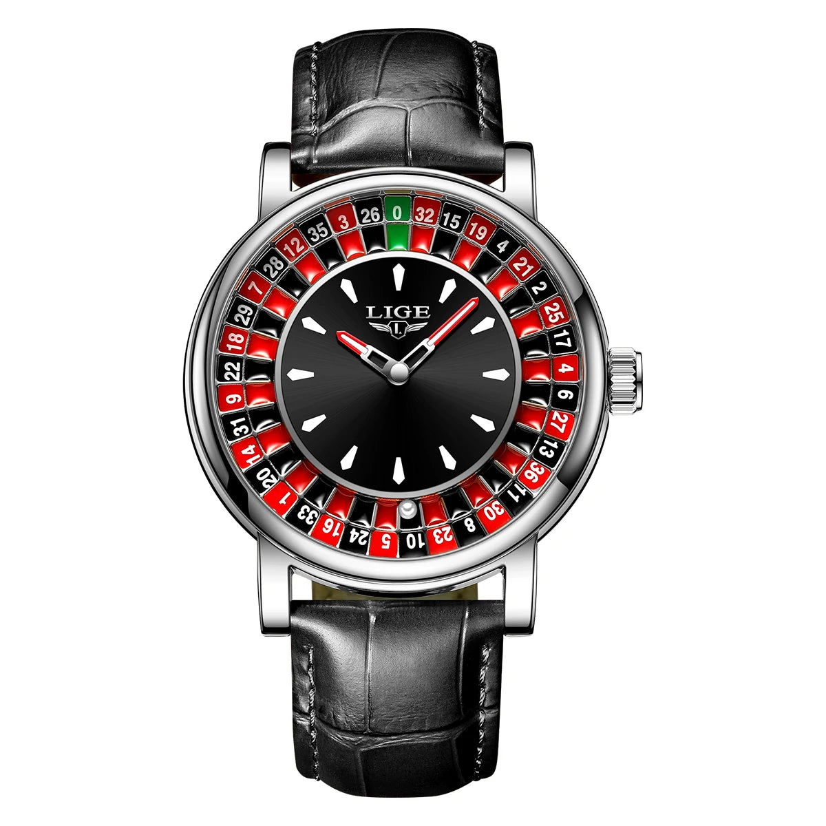 LIGE Lucky Roulette Watch – Elegance Meets Fortune