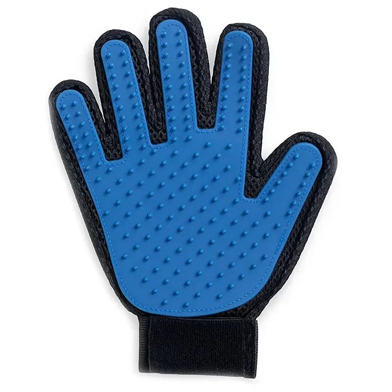 Silicone Pet Grooming Gloves – Hair Brush & Comb for Cats and Dogs, Bathing & Hair Removal