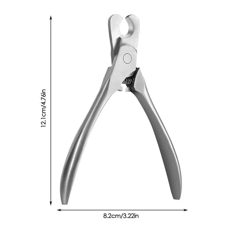 Professional Pet Nail Clipper – Stainless Steel Scissors for Cat & Dog Claw Care