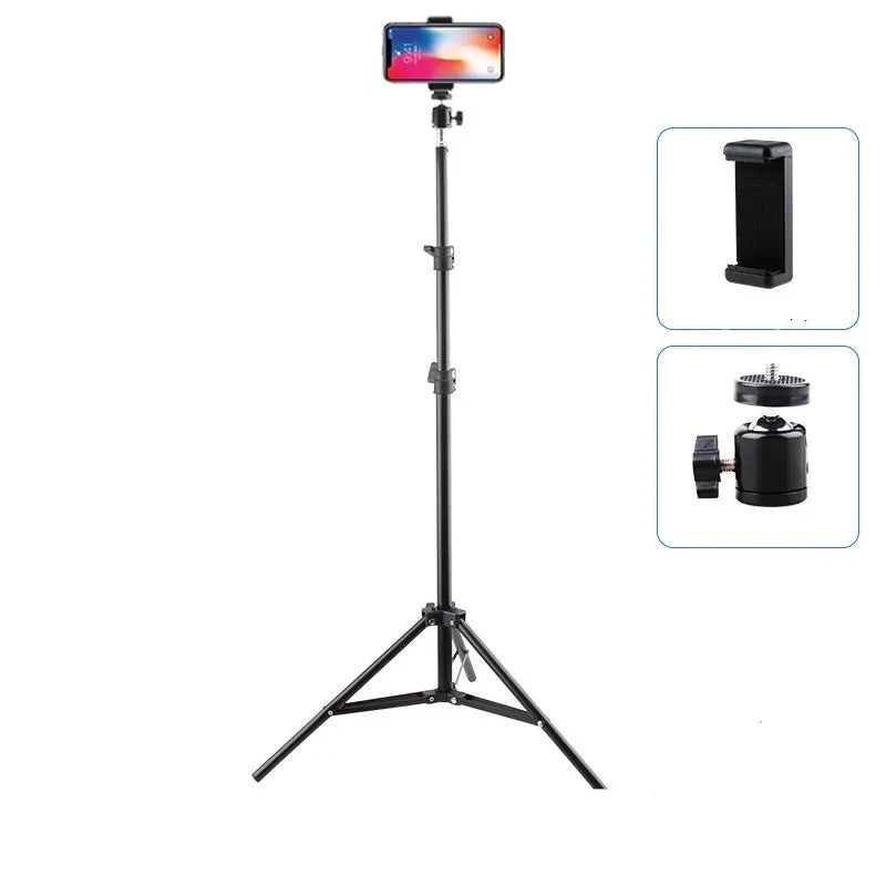 Stable & Adjustable: Securely holds your phone for steady video recording and live streaming.